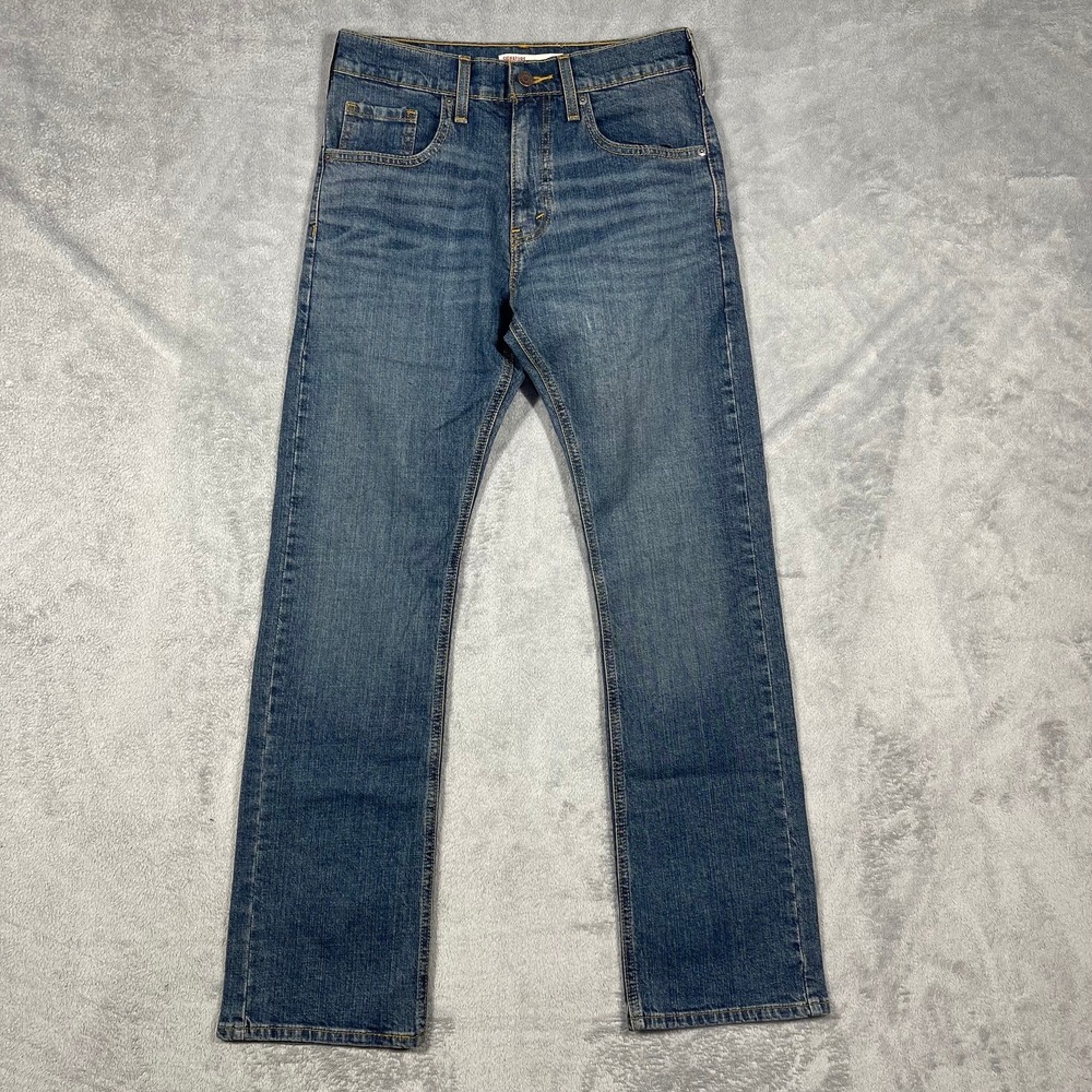 Signature‎ by Levi Strauss & Co. Bootcut Jeans Women 28 Medium Blue Denim Pants